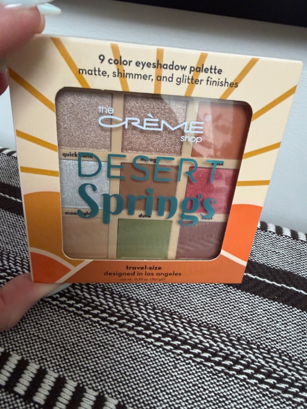 The Crème Shop Desert Springs Eyeshadow Palette & Crème Blush Balm
